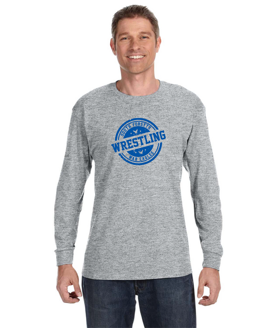 Adult Unisex  DRI-POWER® ACTIVE Long-Sleeve Tee w/ Vintage Logo