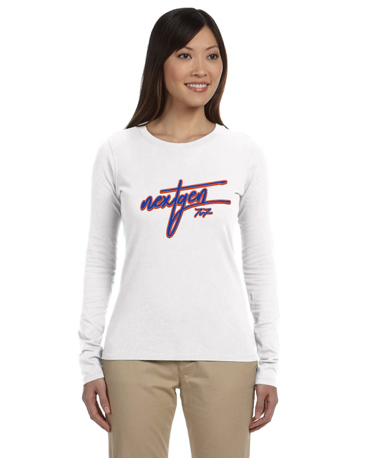 Ladies' NextGen Academy 7v7 Cursive Logo Classic Long-Sleeve T-Shirt