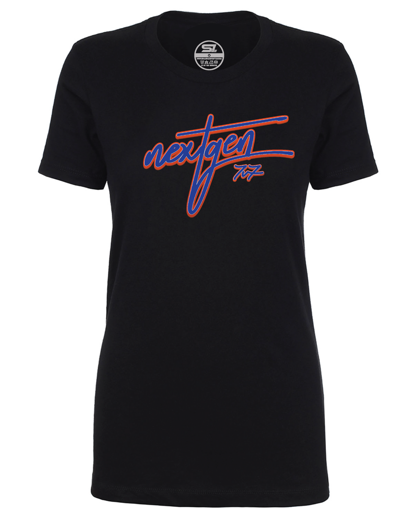 Ladies NextGen Academy 7v7 CVC T-Shirt w/ Cursive Logo