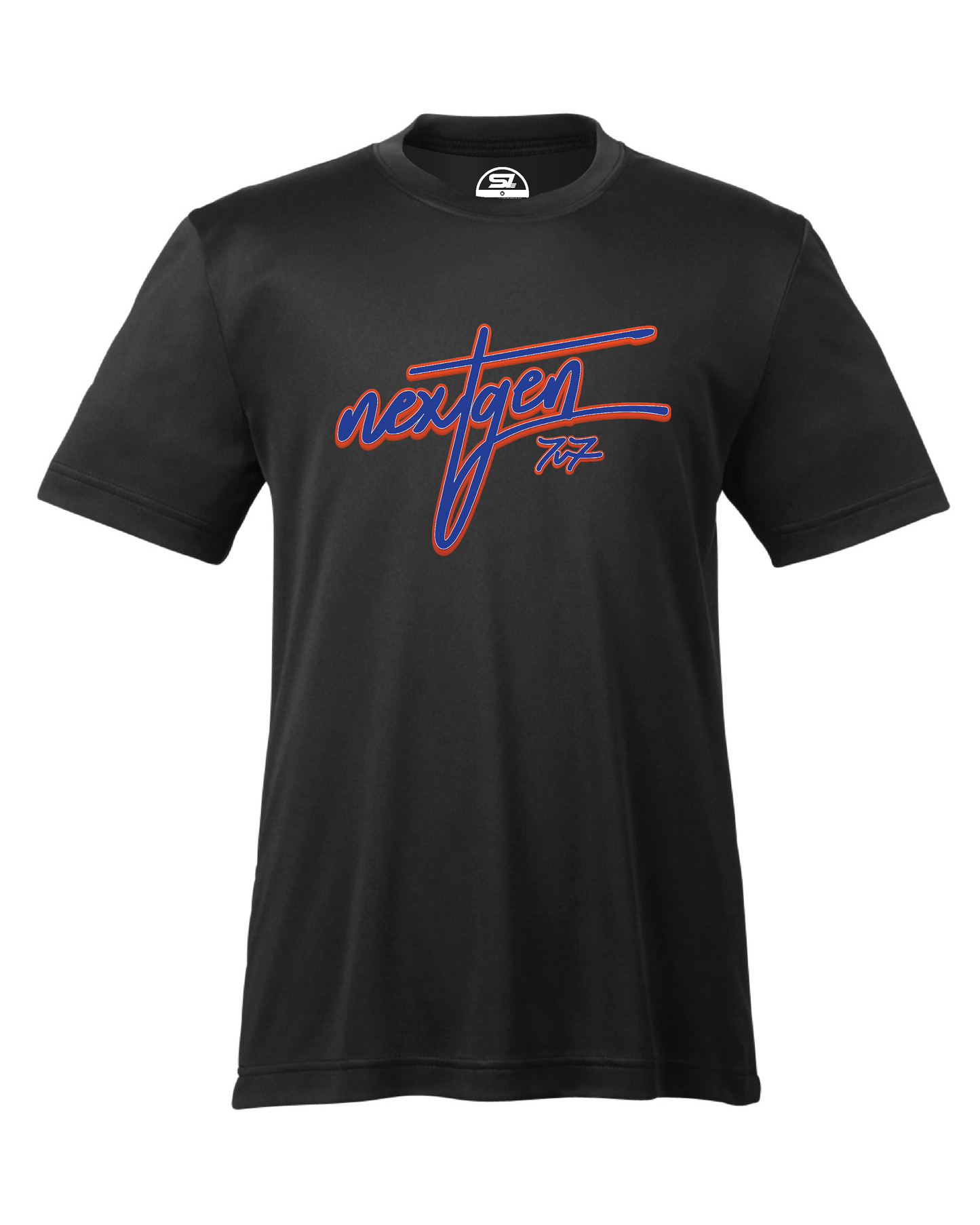 Youth NextGen Academy 7v7 Cooling Performance Tee w/ Cursive Logo