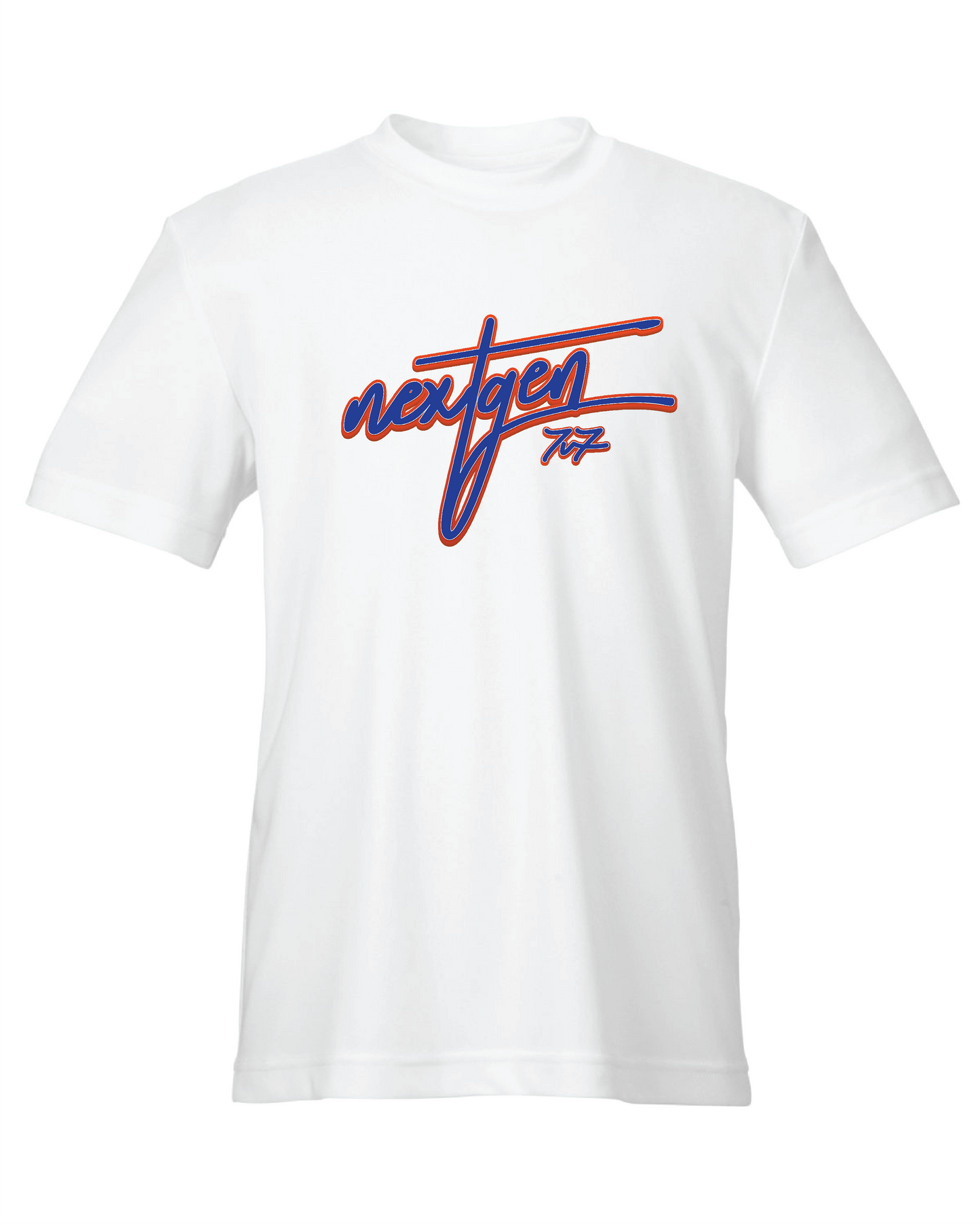 Youth NextGen Academy 7v7 Cooling Performance Tee w/ Cursive Logo