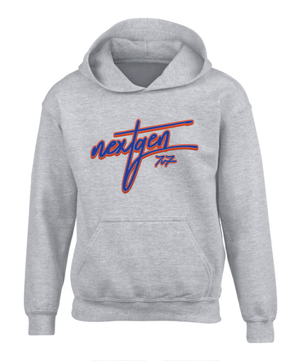 Youth NextGen Academy 7v7 Pullover Hooded Sweatshirt w/ Cursive Logo