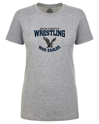 South Forsyth Wrestling Ladies CVC T-Shirt w/ Classic Logo