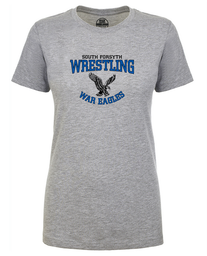 South Forsyth Wrestling Ladies CVC T-Shirt w/ Classic Logo