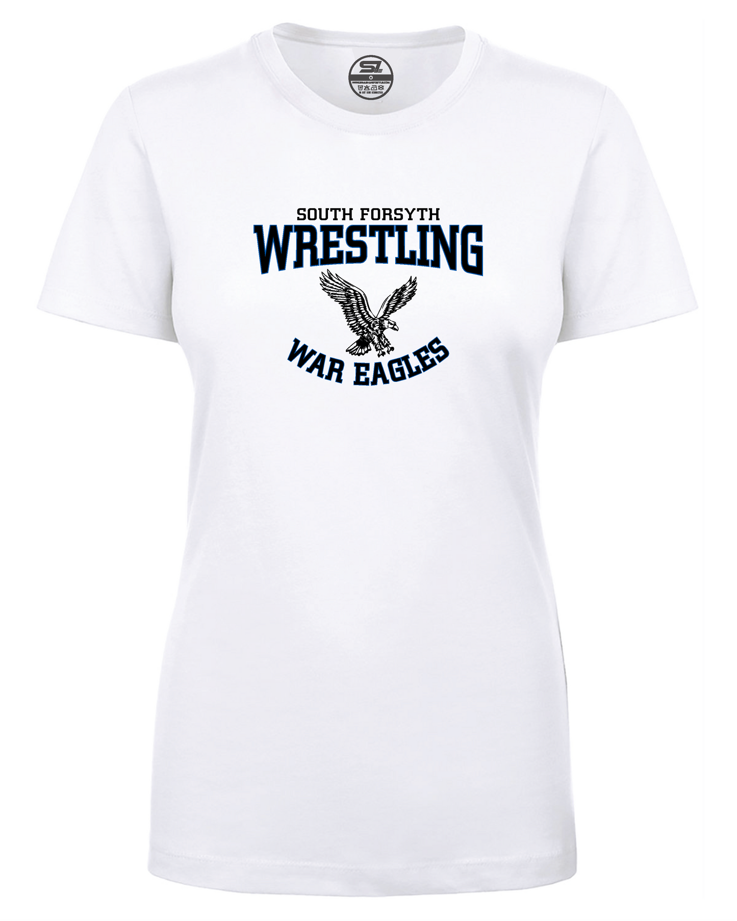 South Forsyth Wrestling Ladies CVC T-Shirt w/ Classic Logo