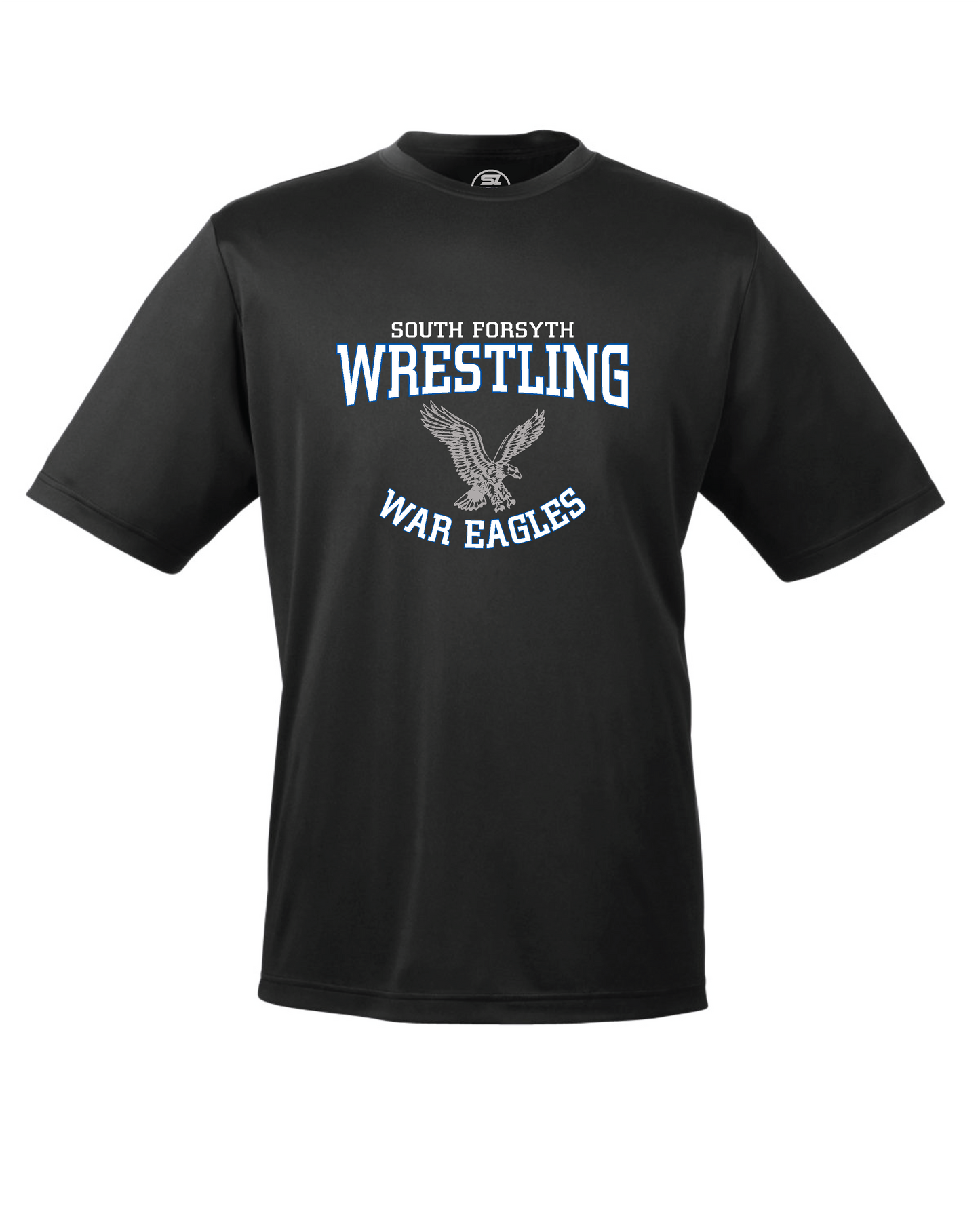 South Forsyth Wrestling Adult Unisex Cool & Dry Performance Tee w/ Classic Logo