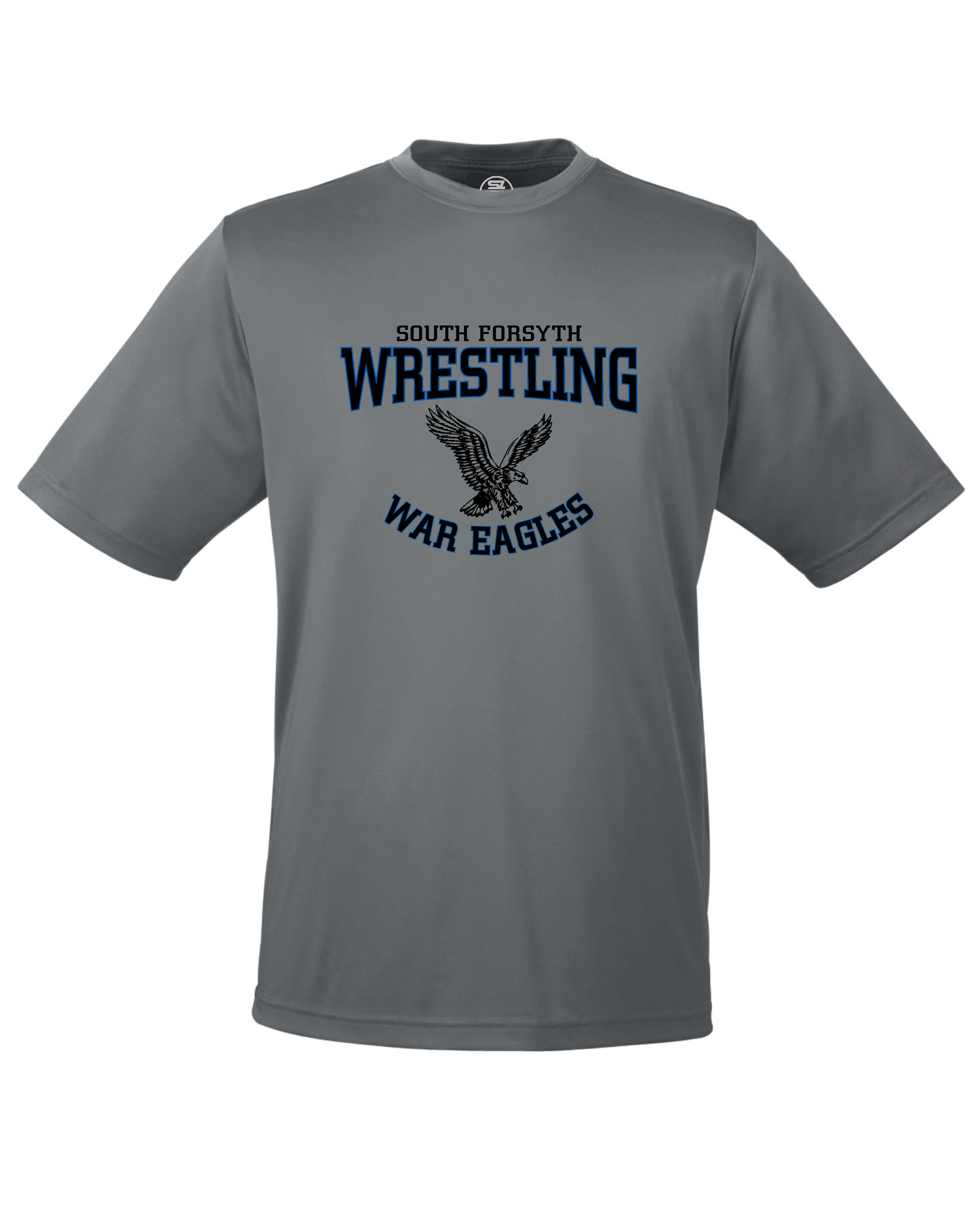 South Forsyth Wrestling Adult Unisex Cool & Dry Performance Tee w/ Classic Logo