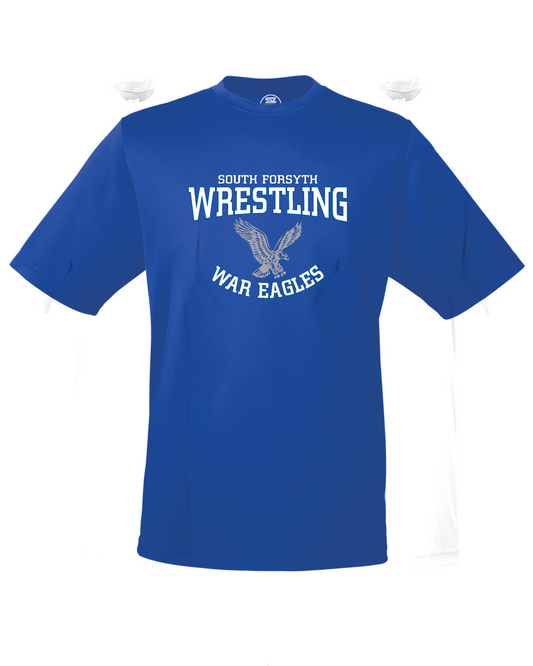 South Forsyth Wrestling Adult Unisex Cool & Dry Performance Tee w/ Classic Logo