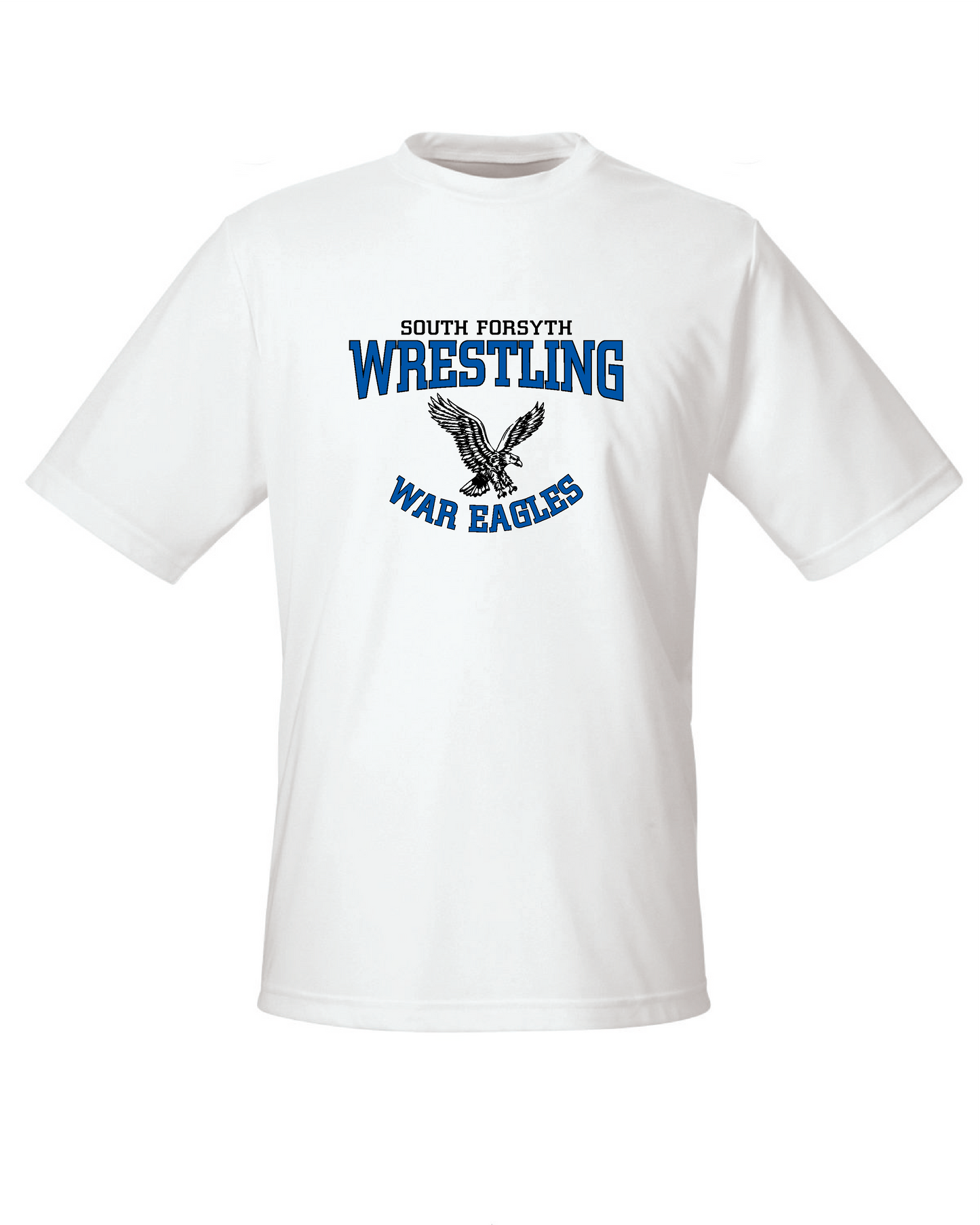 South Forsyth Wrestling Adult Unisex Cool & Dry Performance Tee w/ Classic Logo