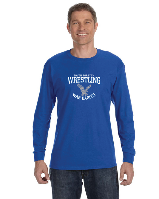 South Forsyth Wrestling Adult Unisex DRI-POWER® ACTIVE Long-Sleeve Tee w/ Classic Logo