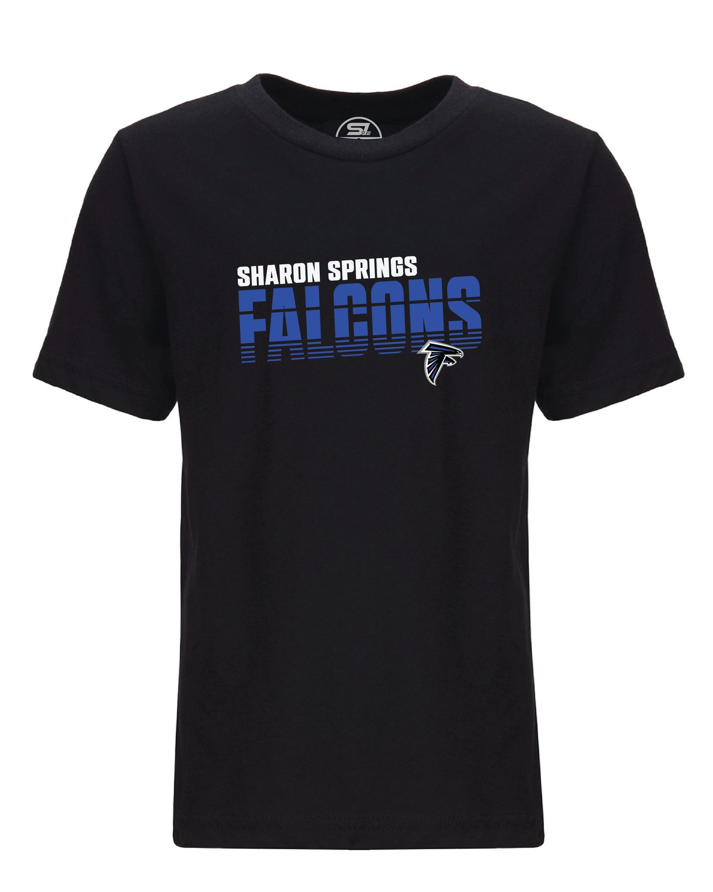 Youth CVC Sharon Springs Falcons “Rise” Short-Sleeved Tee