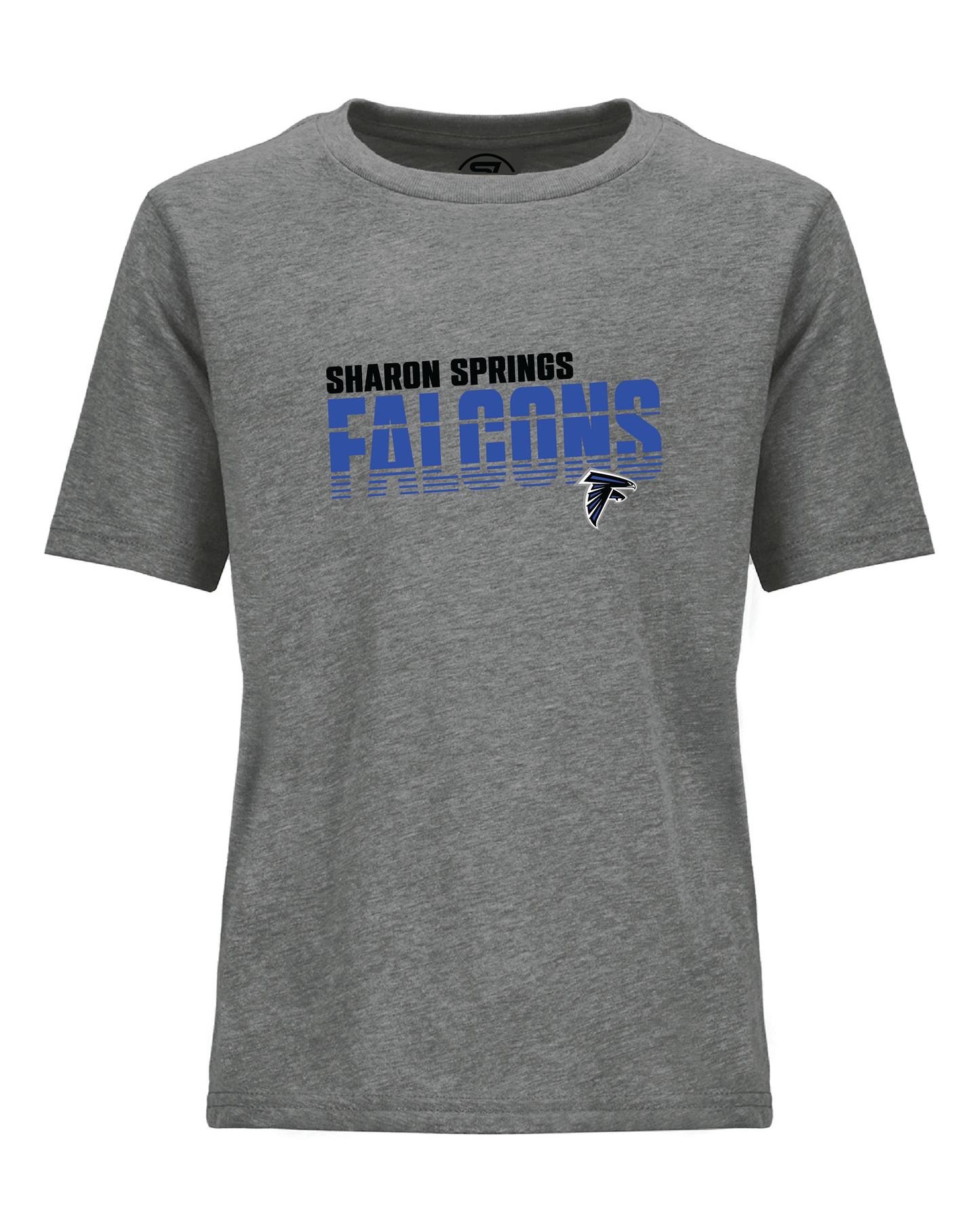 Youth CVC Sharon Springs Falcons “Rise” Short-Sleeved Tee