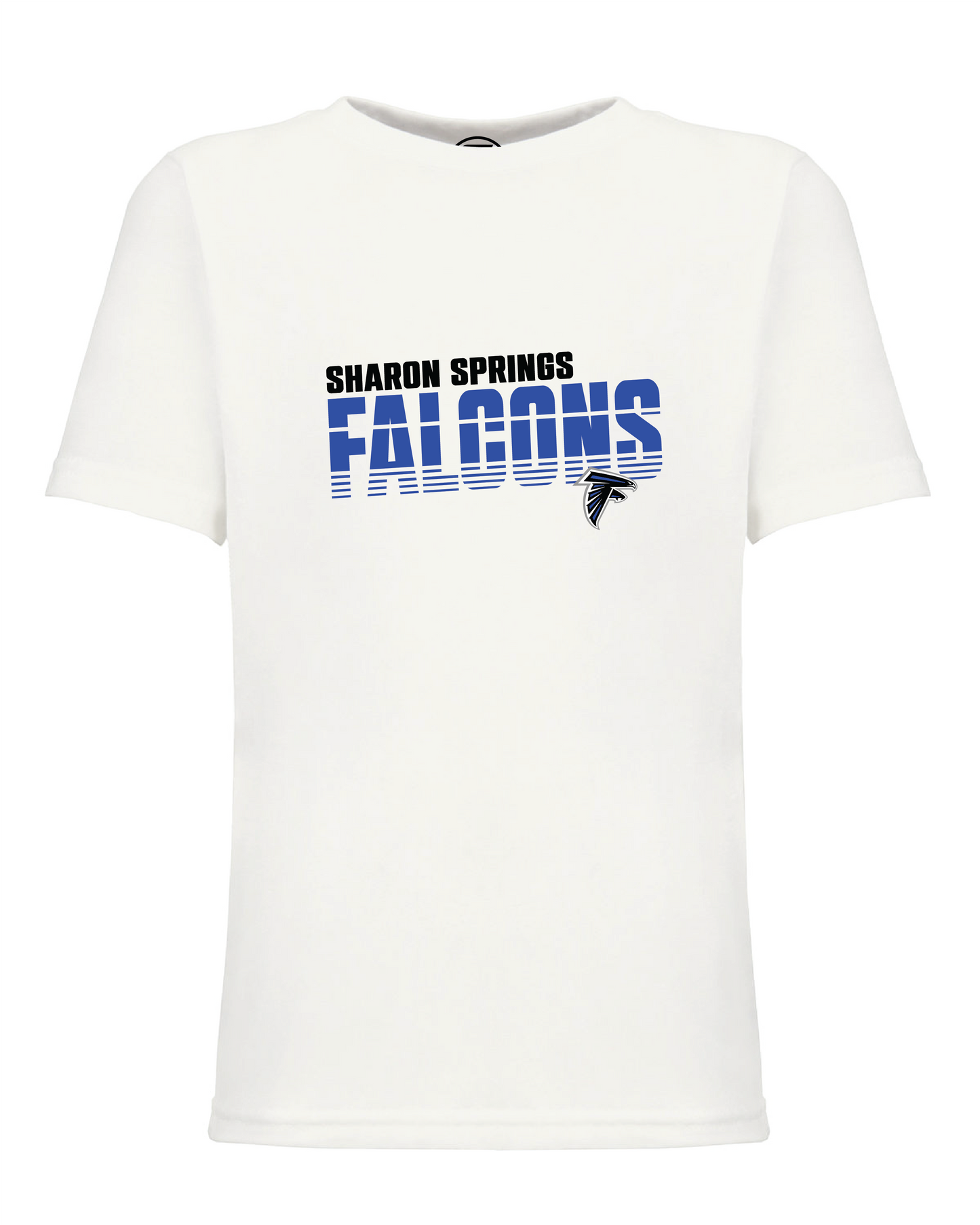 Youth CVC Sharon Springs Falcons “Rise” Short-Sleeved Tee