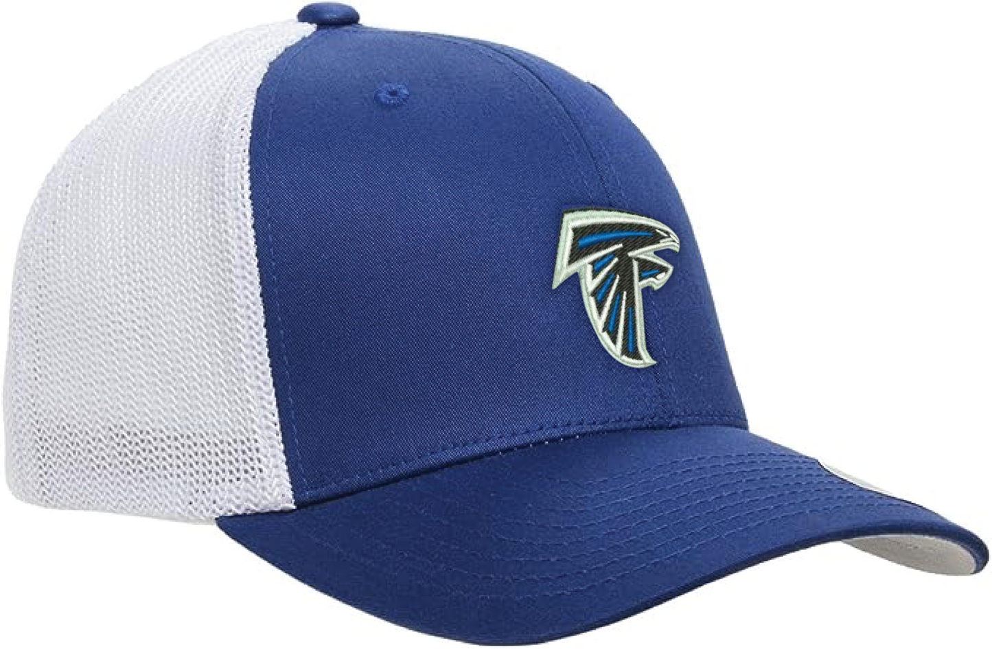 SS Falcons FlexFit Embroidered 6-Panel Trucker Mesh Back Trucker Cap