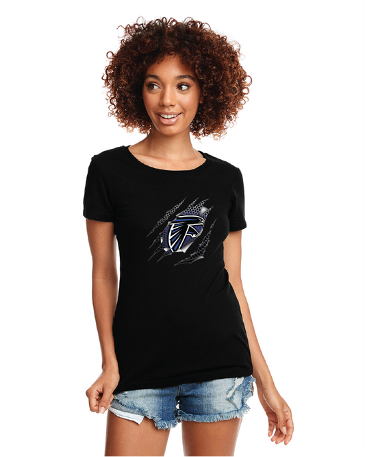 Ladies SS Falcons "This is Falcons Country" CVC T-Shirt