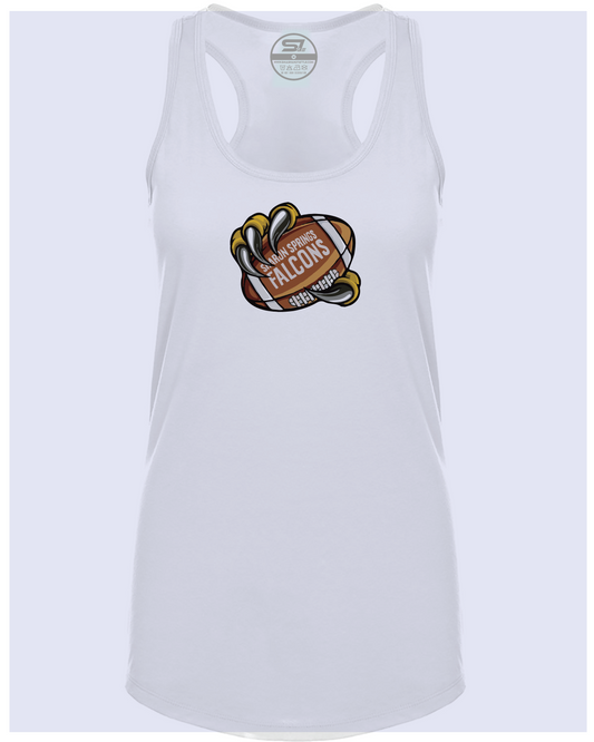 Ladies SS Falcons “Talon Grab” Racerback Tank