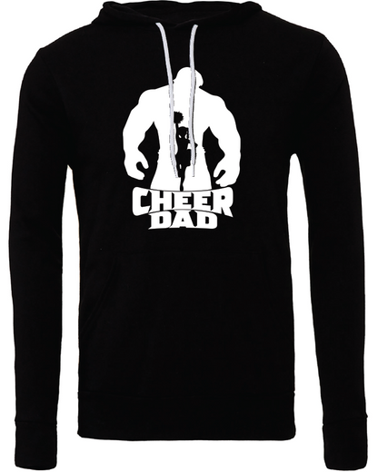 Adult Unisex "Big Man" Cheer Dad Sponge Fleece Pullover Hooded Sweatshirt