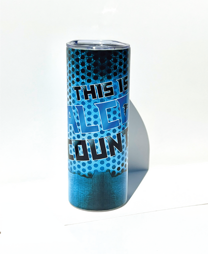 SS Falcons "This is Falcons Country"  Stainless Steel 20oz Graphic Tumbler