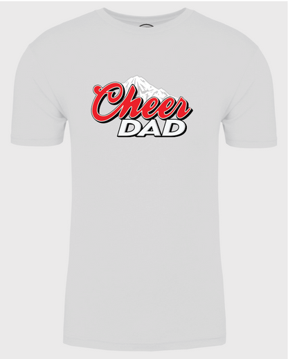 Adult Unisex "Ice Cold" Cheer Dad Triblend Short-Sleeved Tee